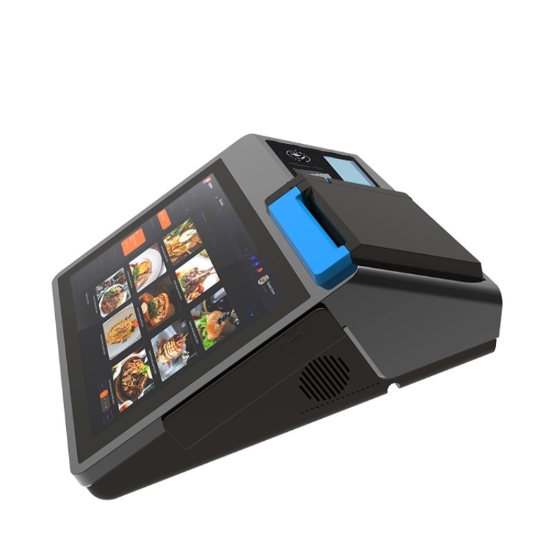 10.1inch + 2.6inch Desktop POS Systems Electronic Cashier Machine for ...