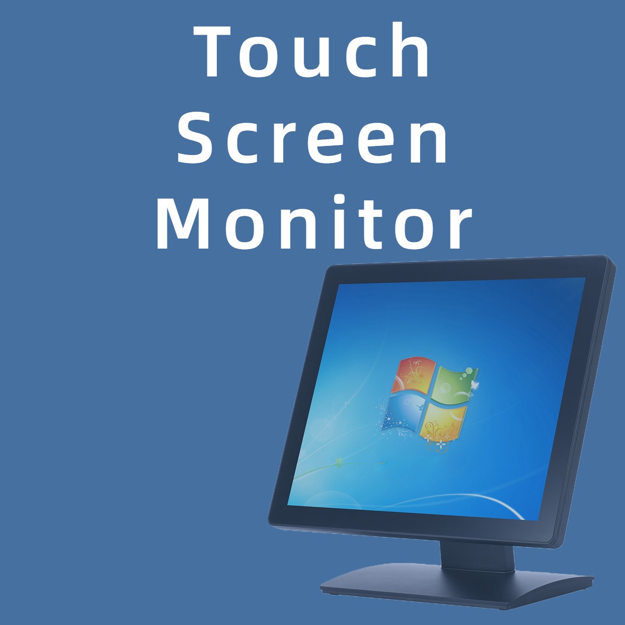 The hot selling touch screen monitor extended display for POS system