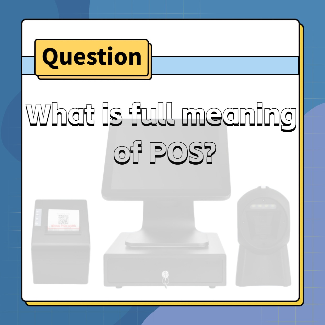 What is full meaning of POS?