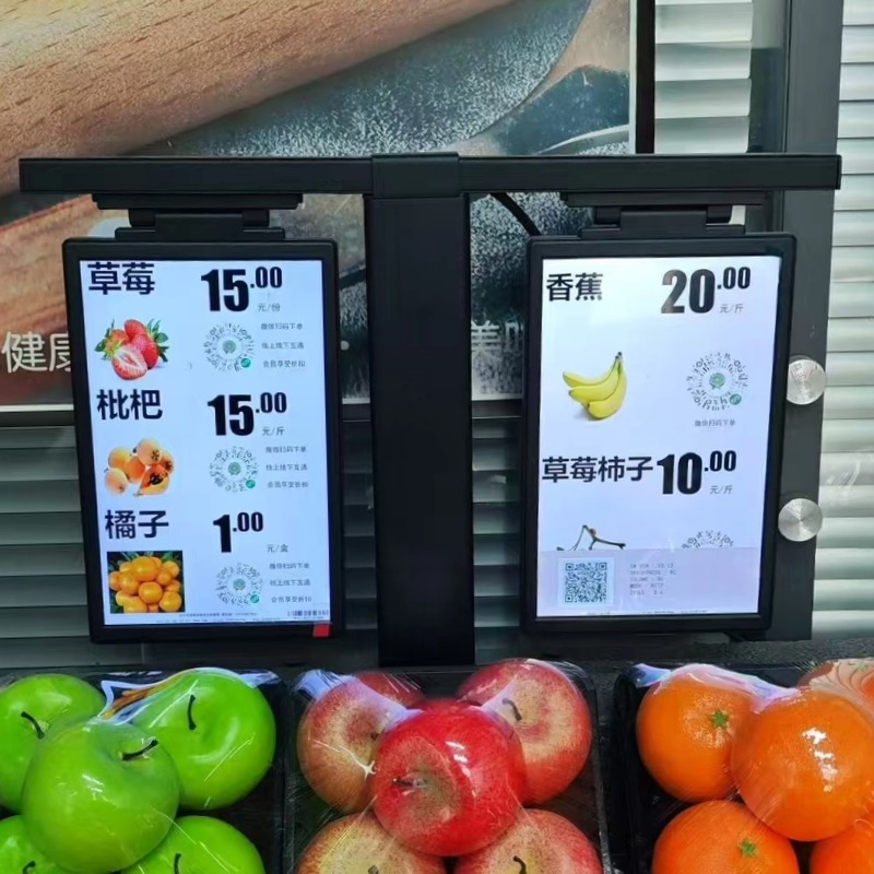 Single-sided 10.1inch Electronic Price Tags Use for Fruit Stores