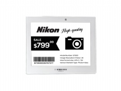 4.2inch Electronic Shelf Labels ESL for Supermarket retail stores chain-stores