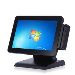 12.1inch capacitive touch screen POS with MSR