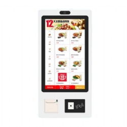 21.5inch All in one self-service kiosk for restaurant