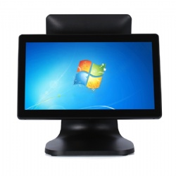 Dual screen pos system for retail shop